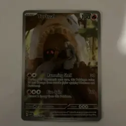Torkoal 172/167 Twilight Masquerade TCG Pokemon Card Illustration - Image 1