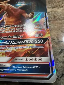 Pokemon Charizard GX Jumbo Card SM195 Promo - Image 3