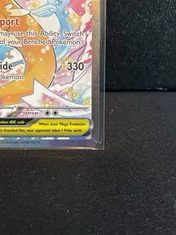 Pokemon Mega Dragonite EX Full Art Secret Rare Holo Card 290/217 370 HP - Image 4