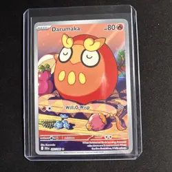 Pokemon Darumaka 097/086 Sv: Black Bolt Illustration Rare Holo English Card - Image 1