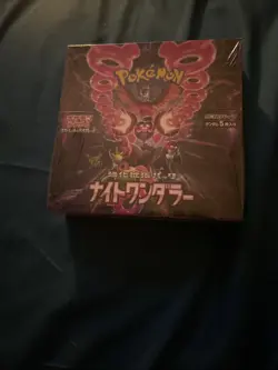Pokemon Card sv6a Night Wanderer Booster Box Scarlet & Violet Japanese Sealed - Image 1