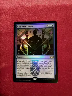 MTG - Foil - Streets of New Capenna #38 Rare : Cut Your Losses 🔥 Unplayed Mint+ - Image 1