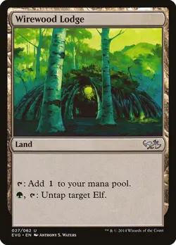Wirewood Lodge Duel Decks: Anthology Uncommon NM Magic: The Gathering 27 Normal - Image 1