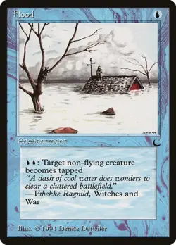 Flood The Dark Uncommon LP Magic: The Gathering Normal - Image 1