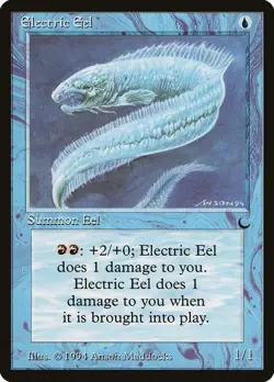 Electric Eel The Dark Uncommon NM Magic: The Gathering Normal - Image 1