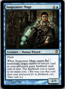 MTG SkeenAB Snapcaster Mage from Innistrad. MP. - Image 1