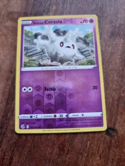 Pokemon Galarian Cursola 117/264 Fusion Strike Reverse Holo Common - Image 1
