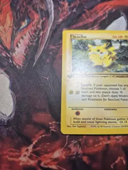 Pikachu 60/64 - 1st Edition W Stamped Black Star Promo Pokemon TCG MP - Image 5