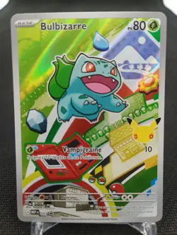 Bulbizarre Promo 037 Carte Pokemon Fr 30 ans - Image 1