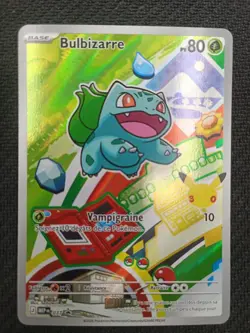Bulbizarre Promo 037 Carte Pokemon Fr 30 ans - Image 3