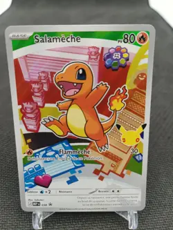 Salameche 038 Promo Carte Pokemon Fr 30 ans - Image 1