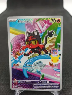 Flamiaou 044 Promo Carte Pokemon Fr 30 ans - Image 1