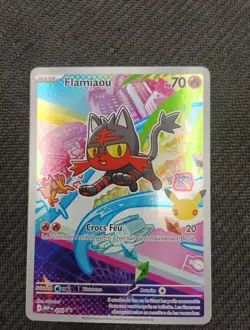 Flamiaou 044 Promo Carte Pokemon Fr 30 ans - Image 3