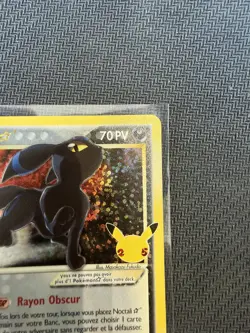 Carte Pokemon Noctali Gold Star 17/17 Celebrations 25 ans NM - Image 5