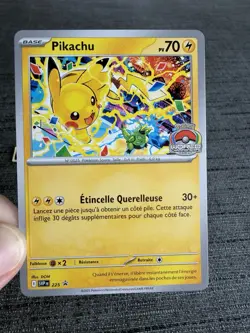 Carte Pokemon Pikachu Promo SVP 255 World Championship 2025 Francais - Image 5