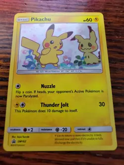 Pikachu SM162 Sm Promos Holo Pokemon Card - Image 3