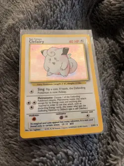 Pokemon TCG Holo Clefairy 5/102 Englisch Base Set Piepi - Image 2