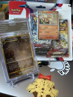 Pokemon Crown Zenith Giratina VSTAR GG69/GG70 Englisch AOG Pristine 10 + Blister - Image 1