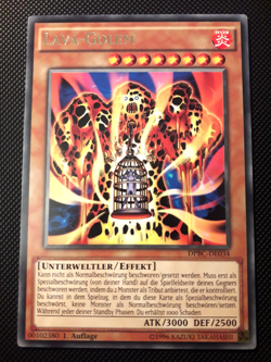 Yu-Gi-Oh! Lava-Golem, DPBC-DE034, Rare, 1. Auflage, Deutsch, NM-EX - Image 1