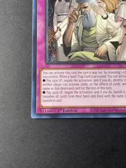 Yugioh! Solemn Accusation - BLZD-EN079 - Secret Rare - 1st Edition - NM - Image 3