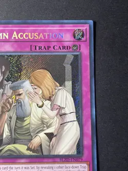 Yugioh! Solemn Accusation - BLZD-EN079 - Secret Rare - 1st Edition - NM - Image 5