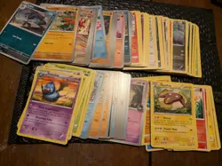 Pokemon Trading Cards Assorted Lot Collection 108 Cards, Holos And Full Arts - Image 2
