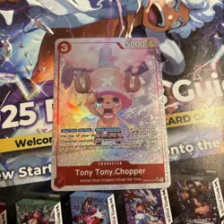 Tony Tony Chopper (Alt Art) SR OP08-007 One Piece TwoLegends NM - Image 1