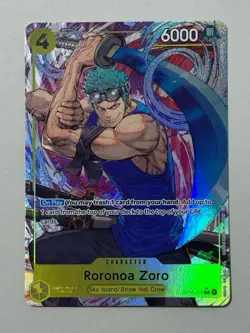 Roronoa Zoro OP15-113 SR Alt Art - Adventure on Kami's Island One Piece NM - Image 1