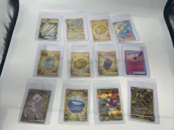Pokemon Hyper Rare Gold Rainbow ACE-Spec Card Lot of 12 - Image 1