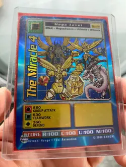 Miracle 4 Holo NM - 24 Digimon Card Lot (Bandai 2000 English) - Movie Cards MP+ - Image 1
