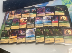 Disney Lorcana TCG Super Rare Card Lot Of 43 (Random Chapters/Some dupes) - Image 1