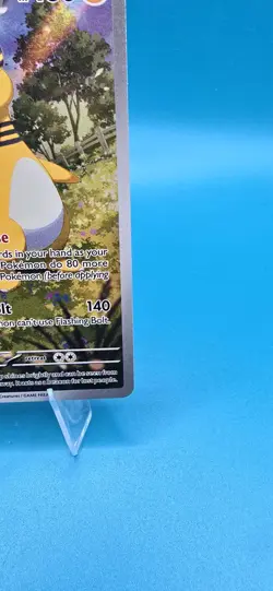2026 Pokemon Chaos Rising #090/086 Ampharos Illustration Rare Full Art B2 - Image 5