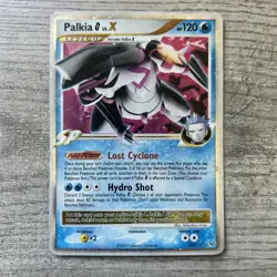 Pokemon Palkia G LV.X Ultra Rare TCG Card 125/127 - Image 1