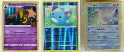 Pokemon TCG 5 Mixed Holo Lot Lt. Surge Kangaskhan Marill Lapras Promo Gourgeist - Image 3