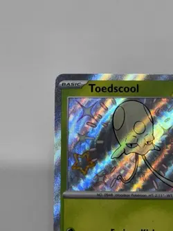 Pokemon TCG Toedscool 105/091 S&V Paldean Fates SHINY Holo Ultra Rare 2024 [NM] - Image 4