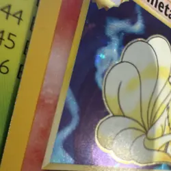 Wizards of the Coast Pokemon TCG Ninetales Holo Rare ENG 1999 80HP 12/102 - Image 2