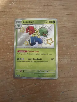 Scovillain - 107/091 - Pokemon TCG Paldean Fates (2024) - NM - Shiny Holo Rare - Image 1