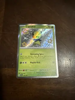 Pokemon TCG Capsakid - 106/091 - Paldean Fates - Image 1