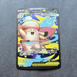 Pokemon Mega Clefable EX 103/088 Ultra Rare Holo BREAKpoint English - Image 1