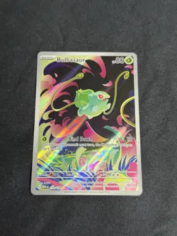 2025 Bulbasaur - 133/132 Illustration Rare Holo NM ME01: Mega Evolution Pokemon - Image 1