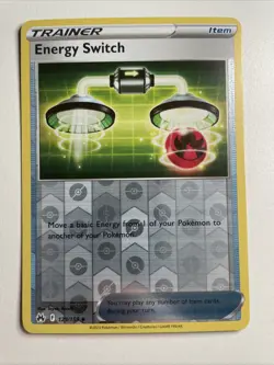 Energy Switch 129/159 Crown Zenith Uncommon Reverse Holo Pokemon TCG NM - Image 1