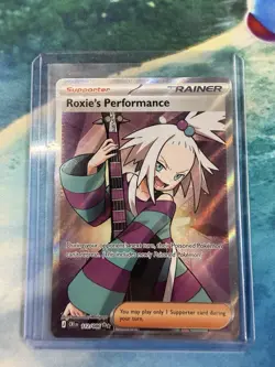 Pokemon TCG: Chaos Rising - Roxie's Performance 112/86 Full Art. - Image 1