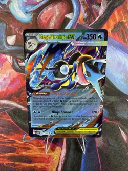 Mega Greninja ex 22/86 Double Rare Pokemon Chaos Rising NM - Image 1