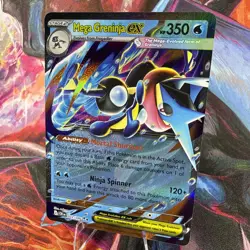 Mega Greninja ex 22/86 Double Rare Pokemon Chaos Rising NM - Image 2
