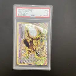 POKEMON 2016 XY Evolutions NIDOKING Break #46 PSA 9 Mint - Image 1