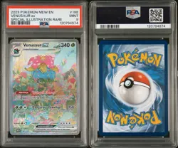 2023 POKEMON MEW EN-151 #198 VENUSAUR EX SPECIAL ILLUSTRATION RARE - Image 3