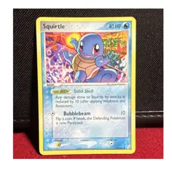 Pokemon Squirtle 64/100 EX Crystal Guardians Common Regular Basic 40 HP English - Image 1