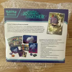 Pokemon Center Exclusive Journey Together ETB Elite Trainer Box(Small Rip!) - Image 4