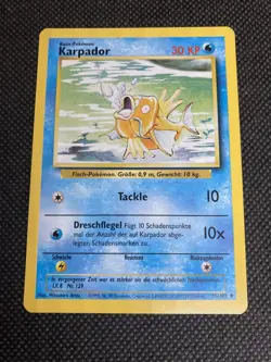 Pokemon Karpador Magikarp #035/102 German Base Set 🇩🇪 - Image 1