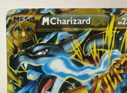 Pokemon M Charizard EX Flashfire SR Mega Full Art 108/106 DAMAGED!! - Image 3